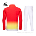 Wholesale Latest Design Fashion Red And Blue Tracksuit